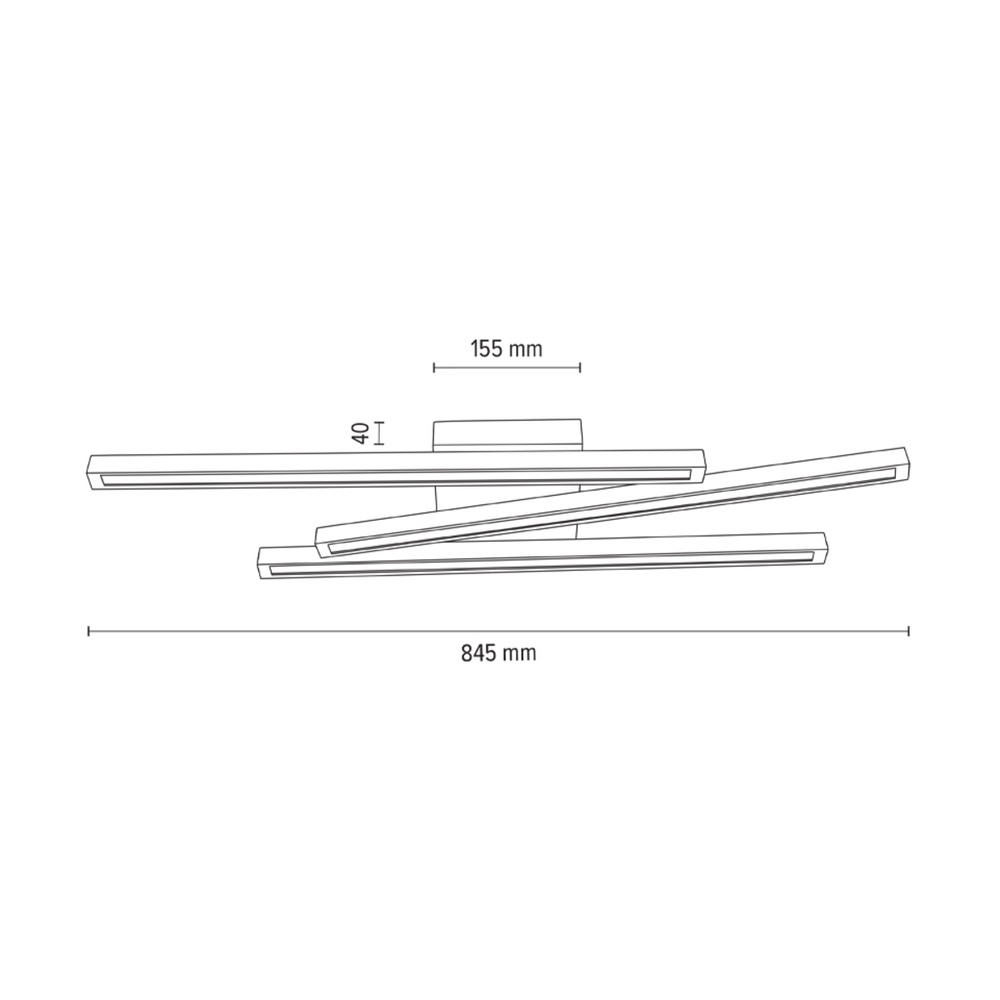 Lampa sufitowa / Kinkiet LINUS drewno dębowe 4037410400000