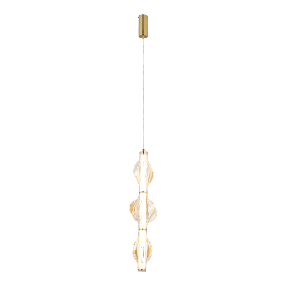 ELVA BRASS LAMPA WISZĄCA LED 22W