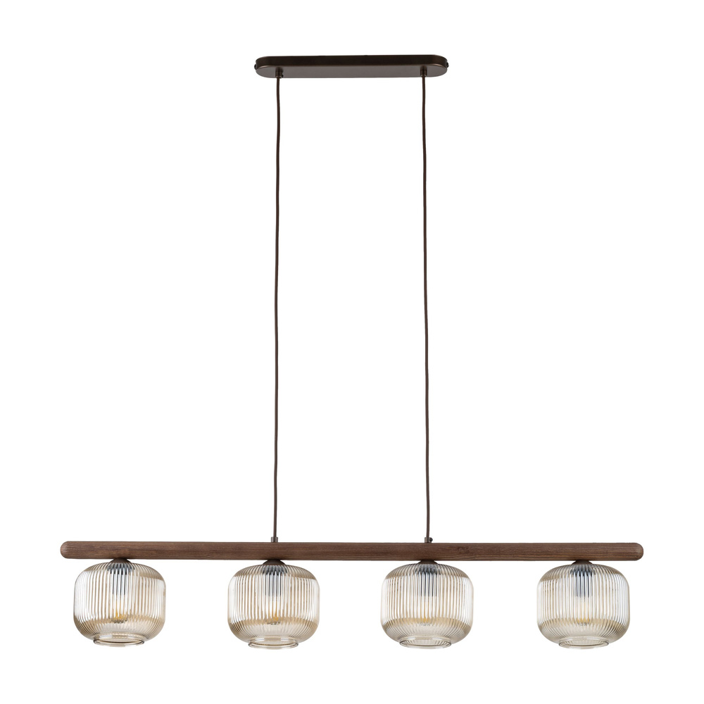 SALVIA BROWN LAMPA WISZACA 4XE14