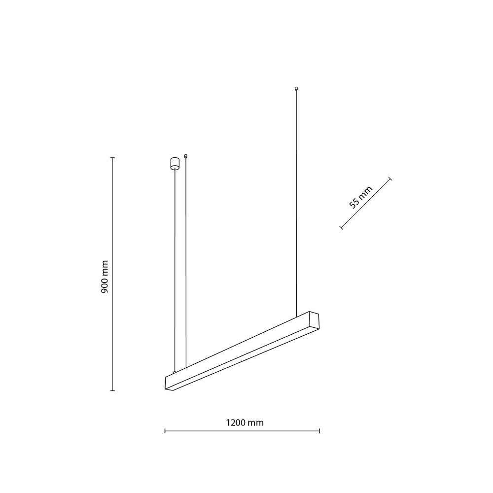 LUXE WHITE CCT LAMPA WISZĄCA