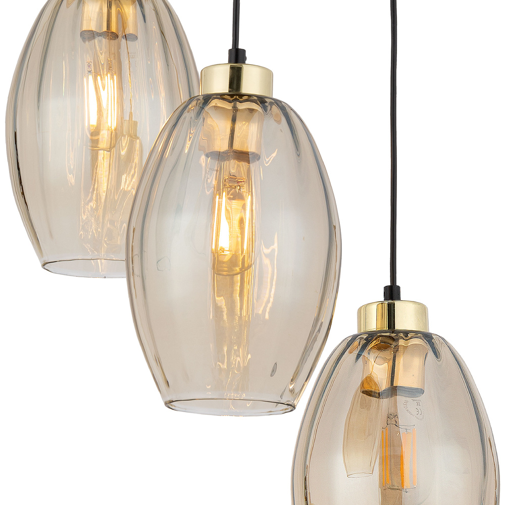 SEBO LAMPA WISZĄCA 3XE27KOŁO