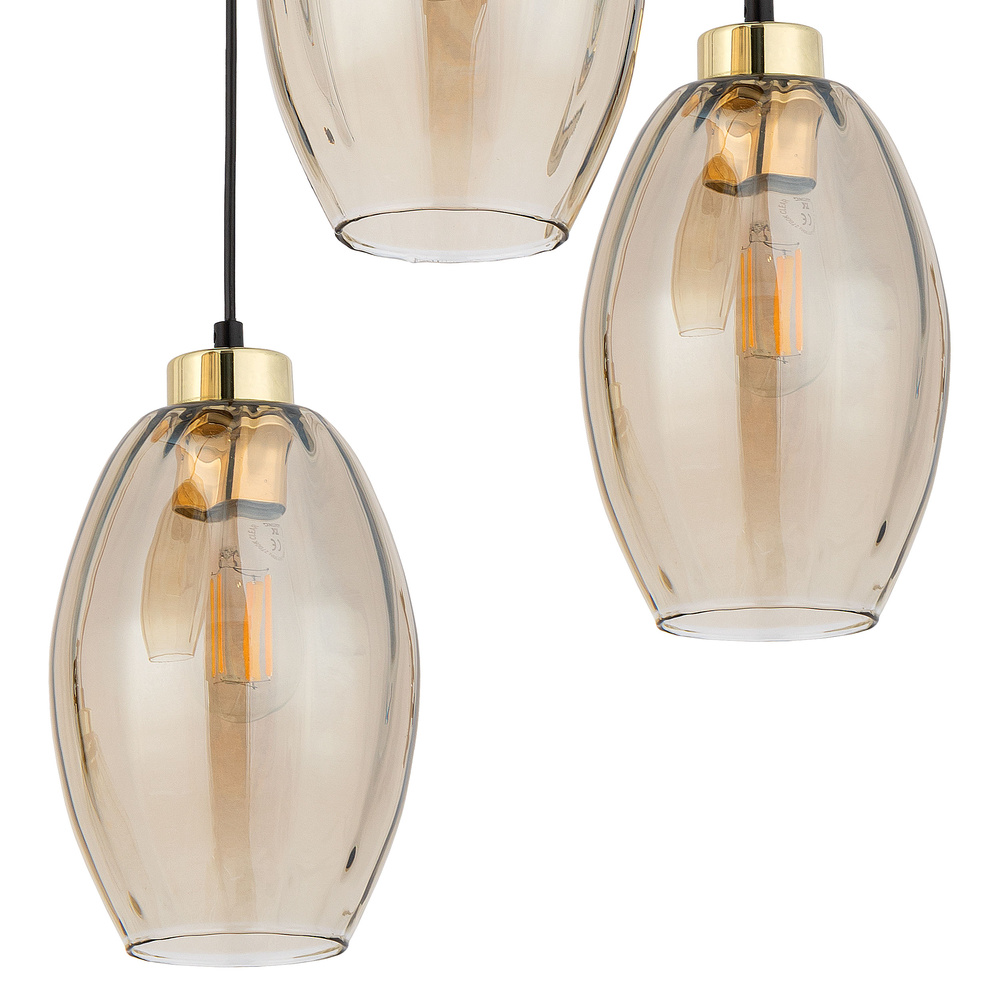 SEBO LAMPA WISZĄCA 3XE27KOŁO