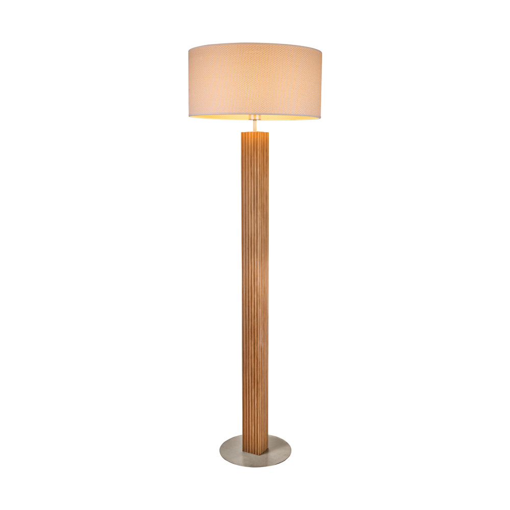 Lampa podłogowa RIFLET drewno dębowe 6012908711529