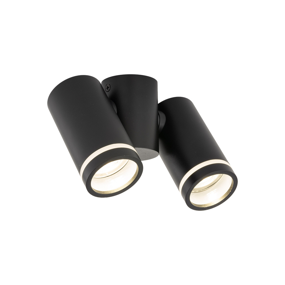 JET SET BLACK 2xGU10