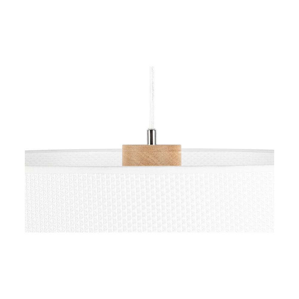 Lampa wisząca MERCEDES drewno dębowe 1017400511545