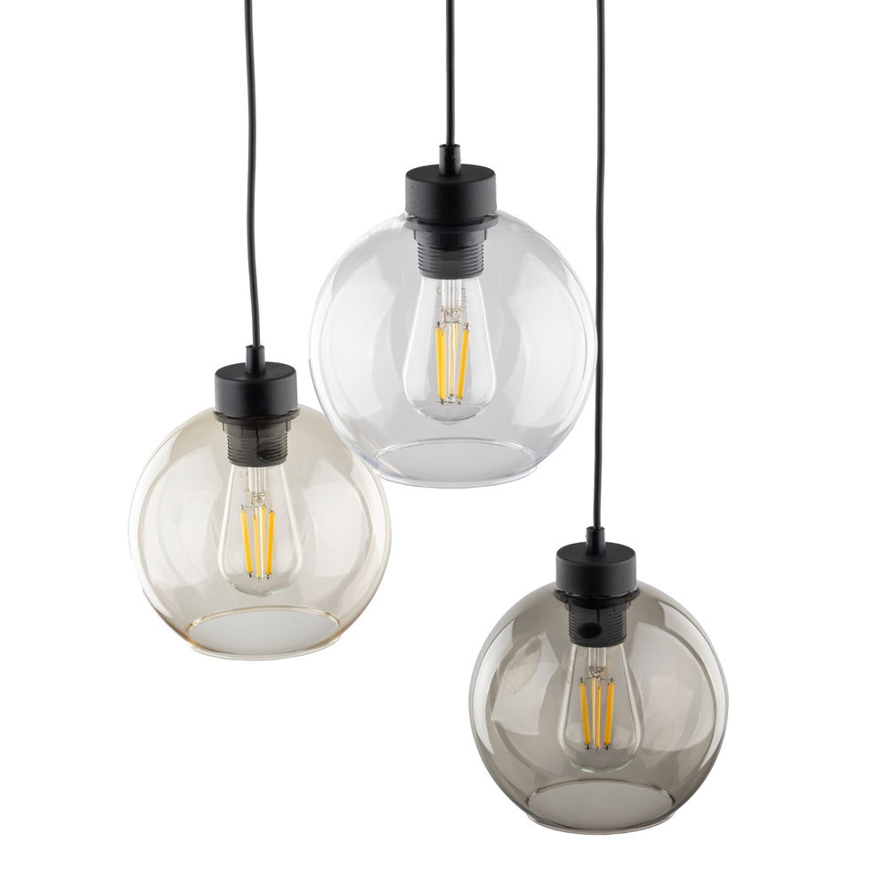 CUBUS LAMPA WISZĄCA 3 PŁOMIENNA