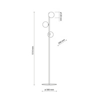 ESTERA BROWN LAMPA PODŁOGOWA 3