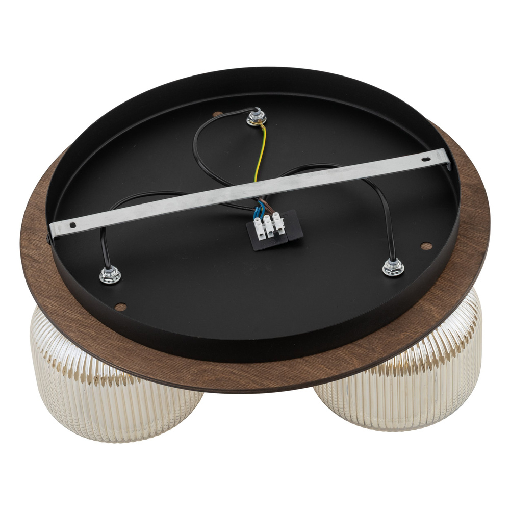 SALVIA BROWN LAMPA SUFITOWA 3XE14