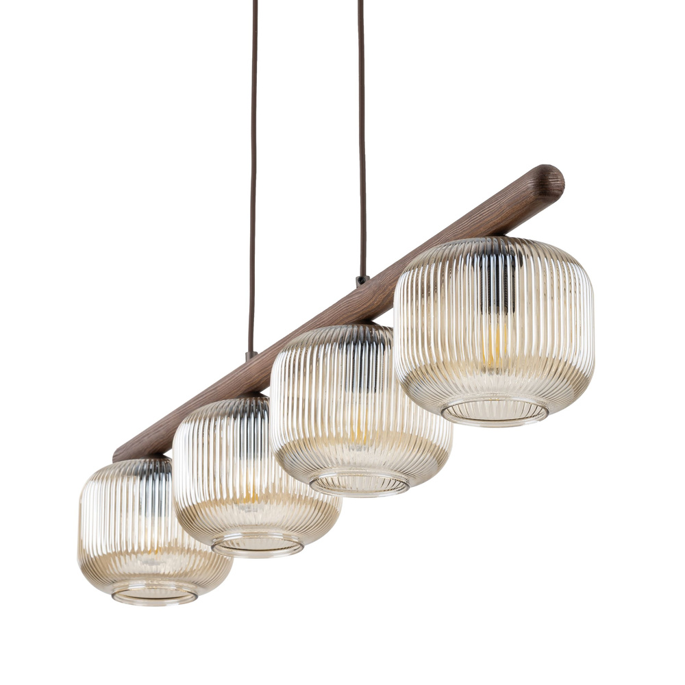 SALVIA BROWN LAMPA WISZACA 4XE14