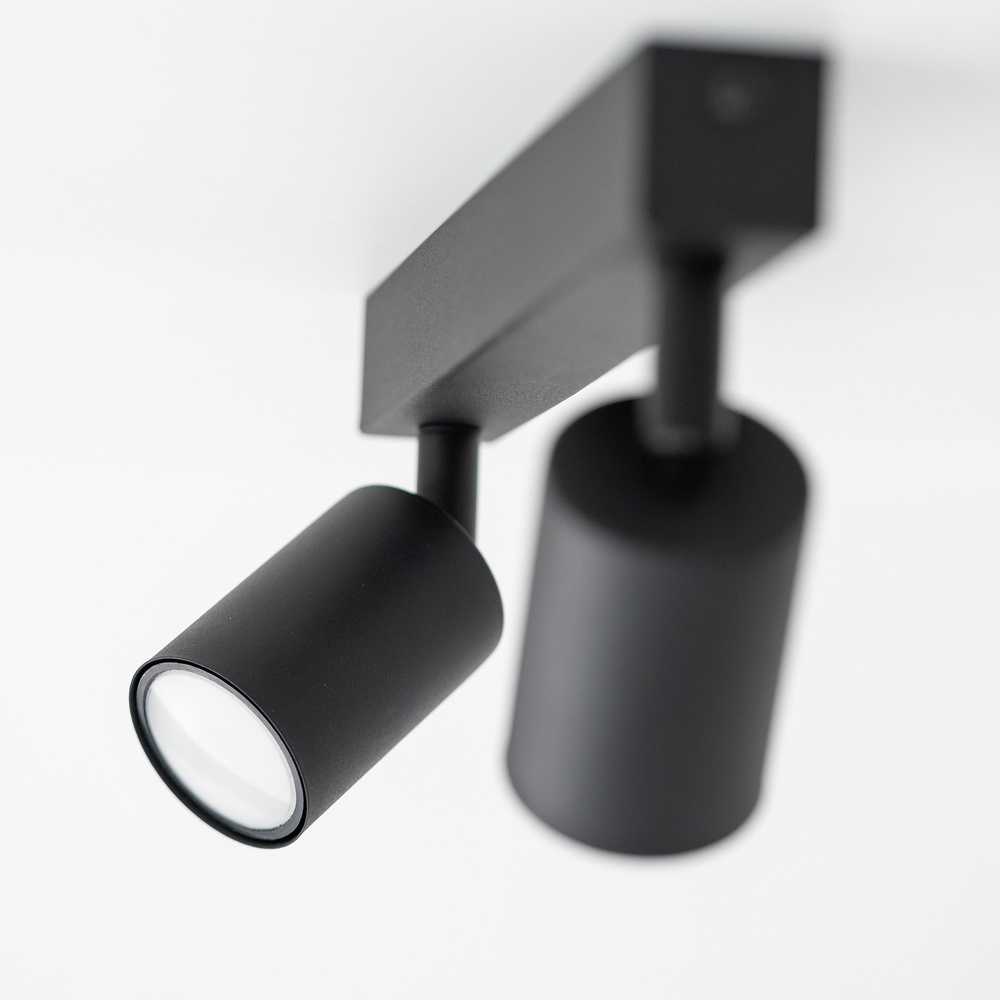 NEX BLACK 2XGU10 LAMPA SUFITOWA