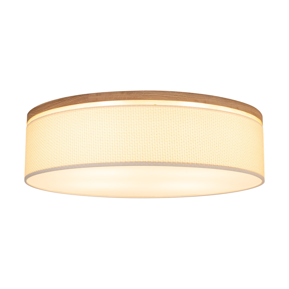 Lampa sufitowa MERCEDES drewno dębowe 4047400311531