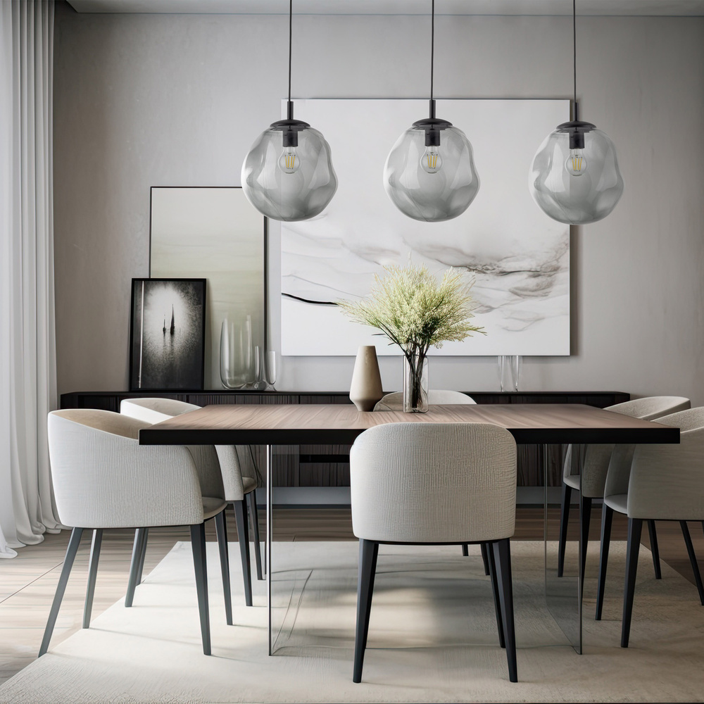 SOL GRAPHITE LAMPA WISZĄCA 1 PŁ