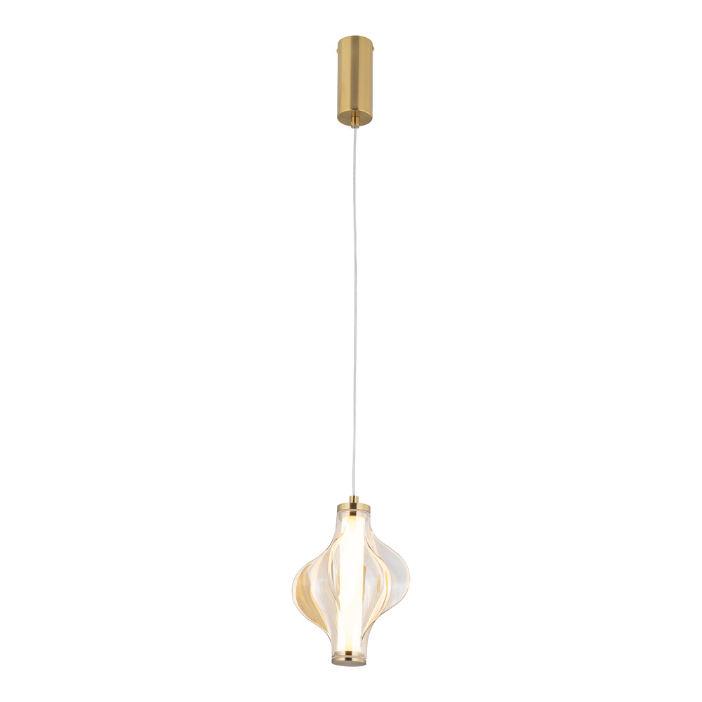 ELVA BRASS LAMPA WISZĄCA LED 8W