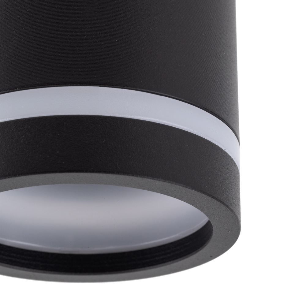 JET BLACK DOWNLIGHT 1XGU10
