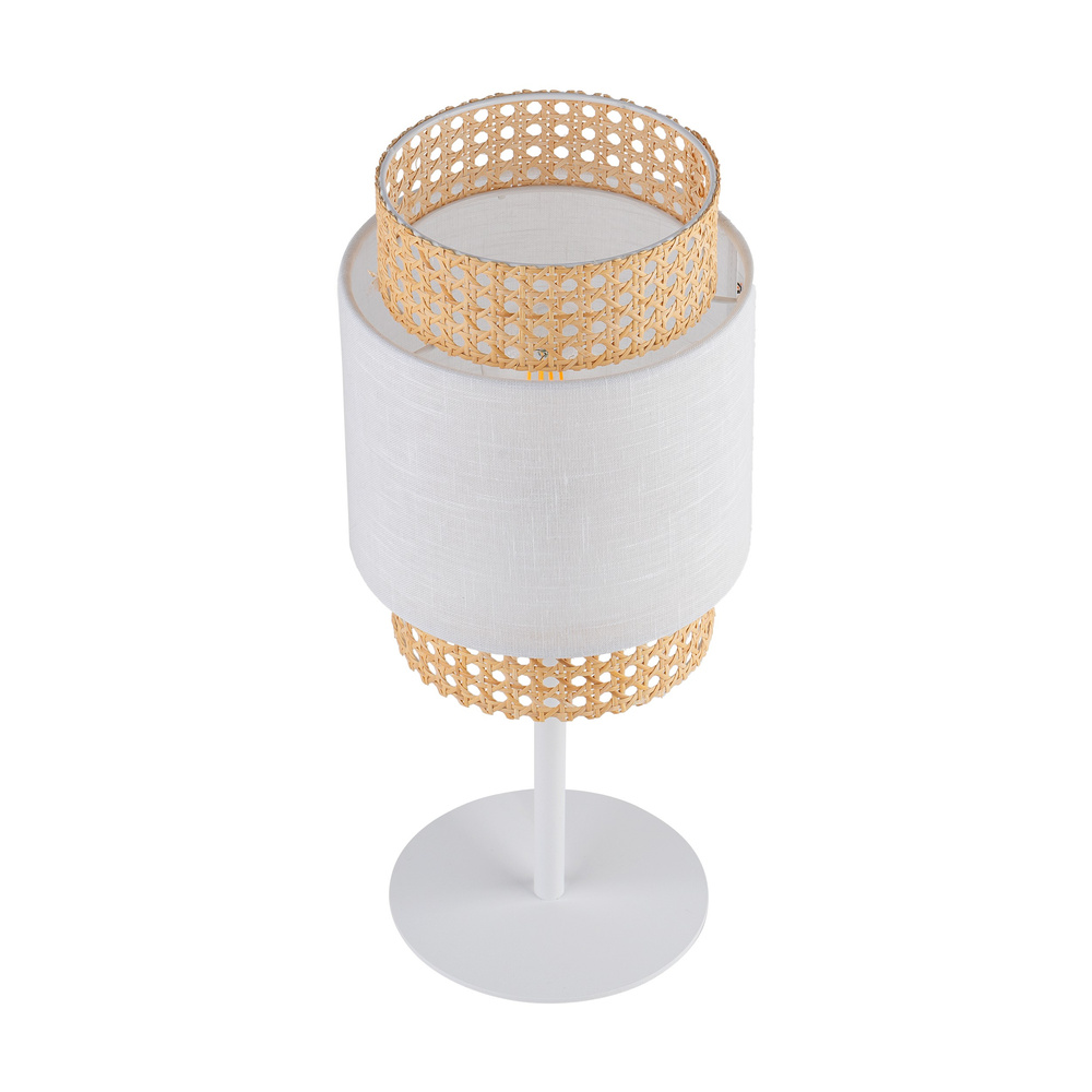 BOHO WHITE LAMPKA NOCNA 1