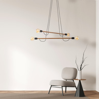 HELIX WOOD ORZECH LAMPA WISZĄCA 4