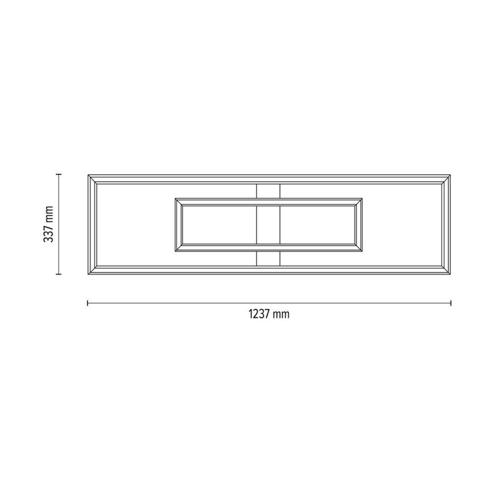 Lampa sufitowa / Kinkiet RAMME drewno dębowe 4027409800000