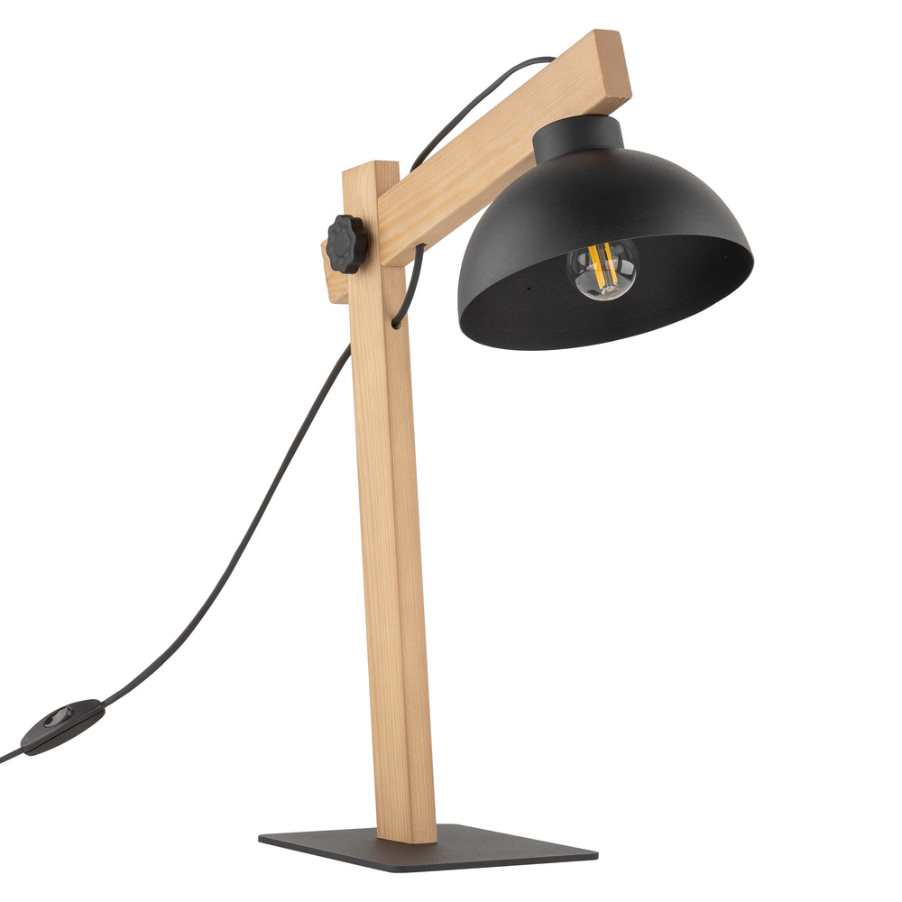 OSLO BLACK LAMPKA NOCNA