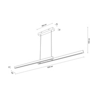 Lampa wisząca SMAL drewno dębowe DIMM 1027403900000