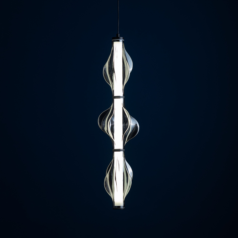 ELVA BLACK LAMPA WISZĄCA LED 22W