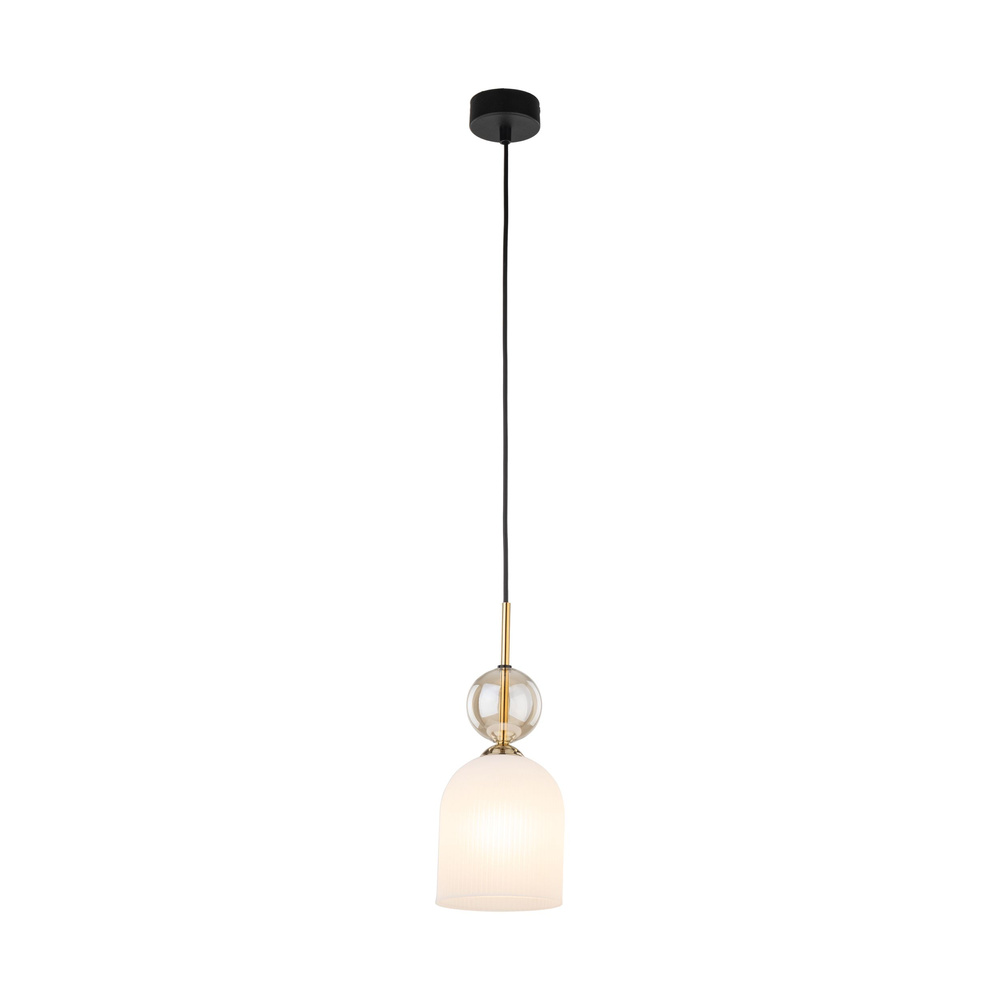 SOPHIA COGNAC WHITE LAMPA WISZACA 1XE14