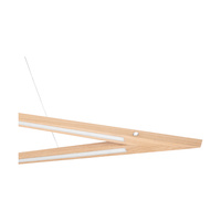 Lampa wisząca VINCI drewno dębowe DIMM Up&Down 1017421000000