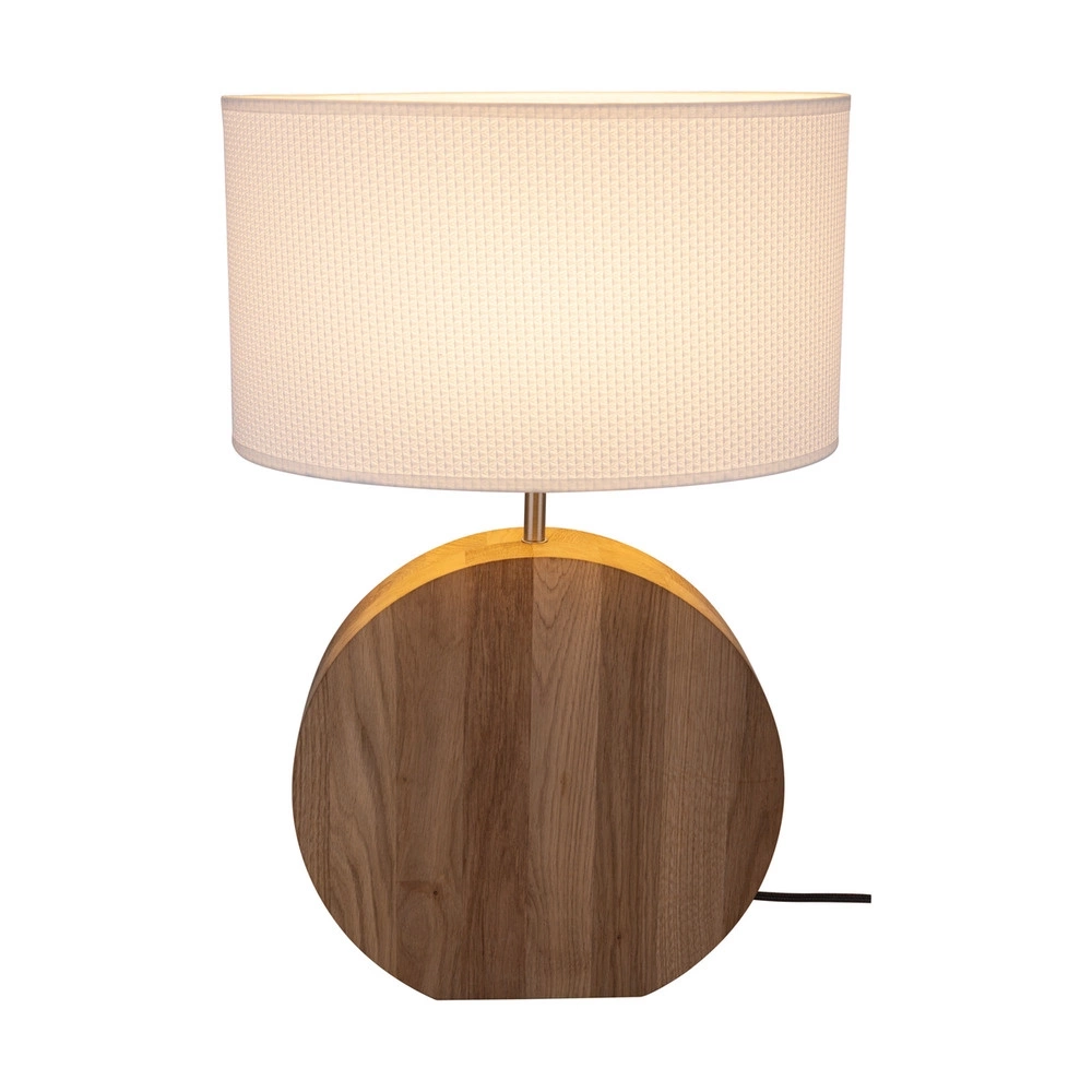 Lampa stołowa LOGAN drewno dębowe 7017411611535