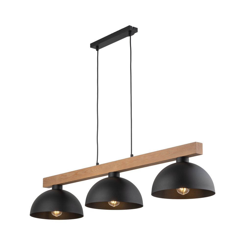 OSLO BLACK LAMPA WISZĄCA 3