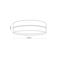 HILTON BLACK/GOLD LAMPA SUFITOWA 4