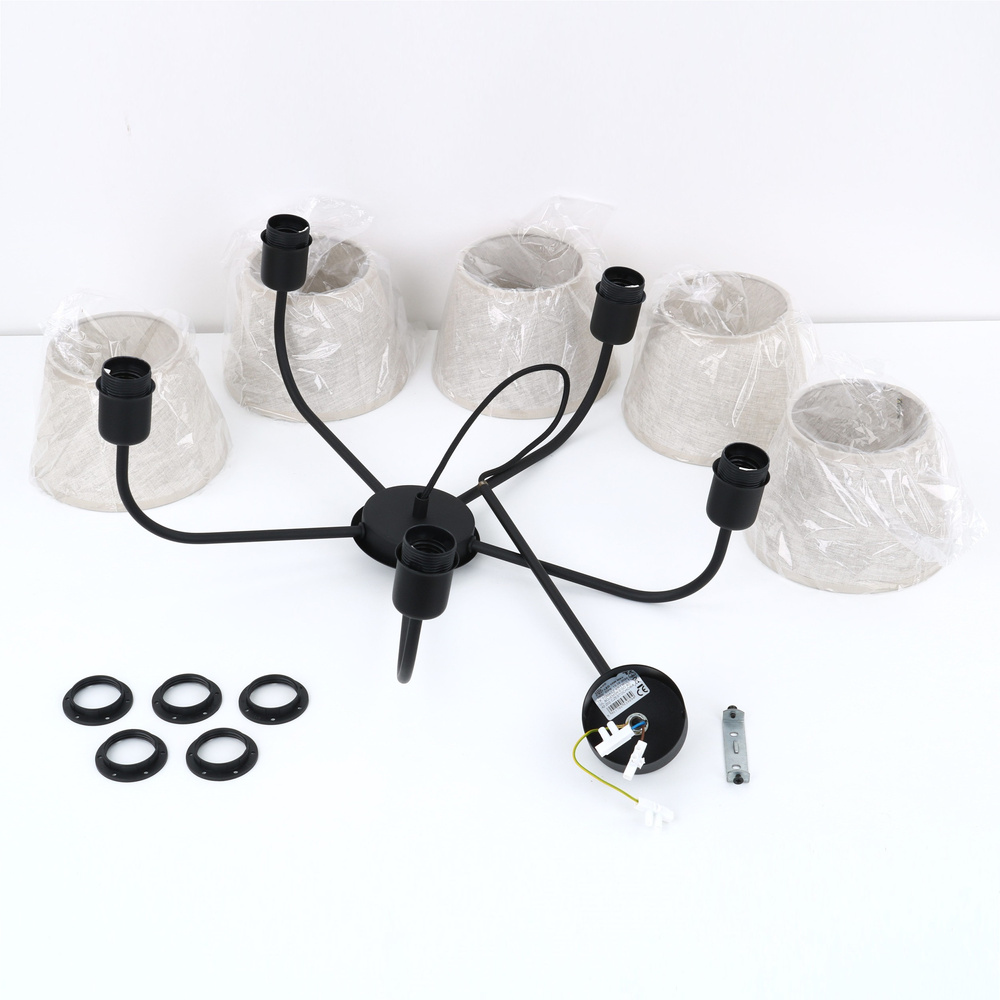 CHICAGO LINEN LAMPA WISZĄCA 5