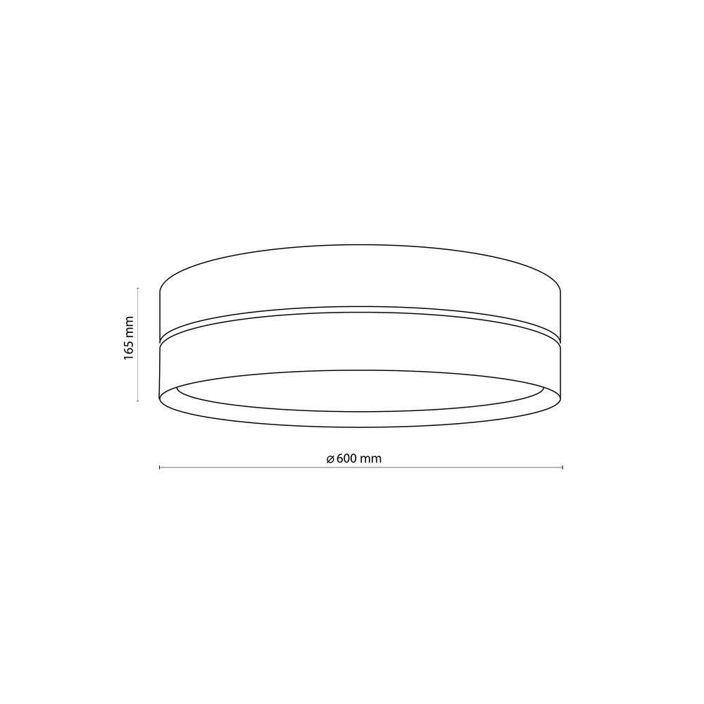 HILTON WHITE/GOLD LAMPA SUFITOWA 4 600