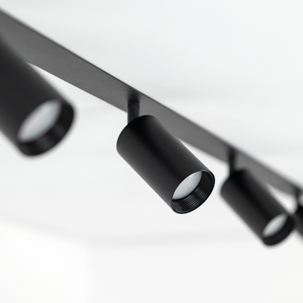 AMIS BLACK 4XGU10 PODTYNKOWY