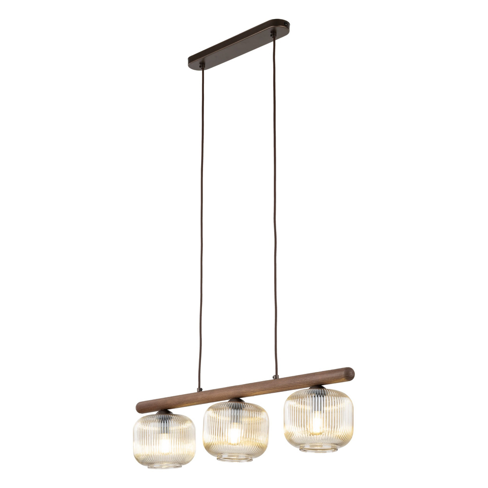 SALVIA BROWN LAMPA WISZACA 3XE14