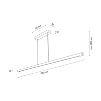 Lampa wisząca RAZMUS drewno dębowe DIMM Up&Down 1010421900000