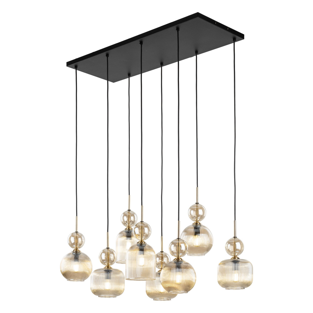 SOPHIA COGNAC LAMPA WISZĄCA 8XE14