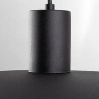 ASTRA BLACK 1XE27 LAMPA WISZĄCA