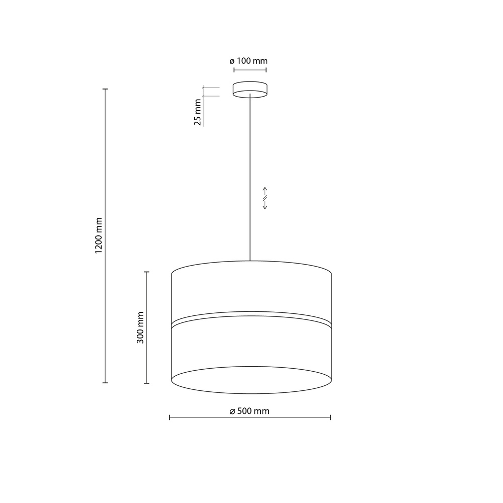 LINOBIANCO LAMPA WISZĄCA 3 500