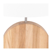 Lampa stołowa LOGAN drewno dębowe 7017411611535