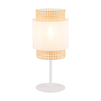 BOHO WHITE LAMPKA NOCNA 1