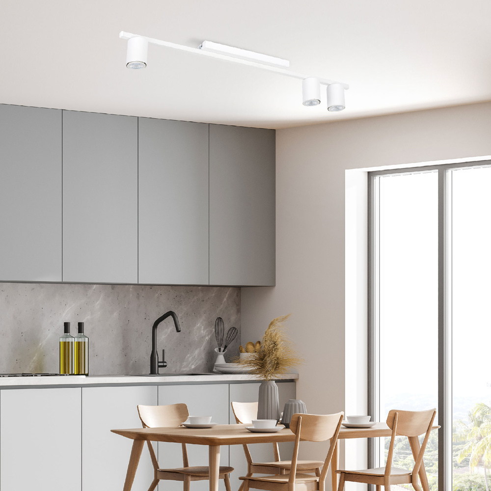 LOGAN WHITE LAMPA SUFITOWA 3