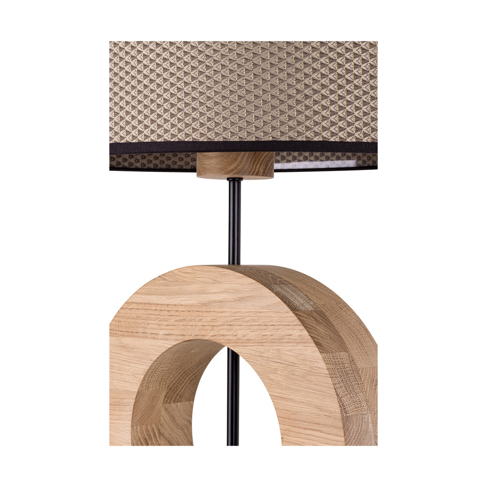 Lampa stołowa LOGAN drewno dębowe 7017411811539