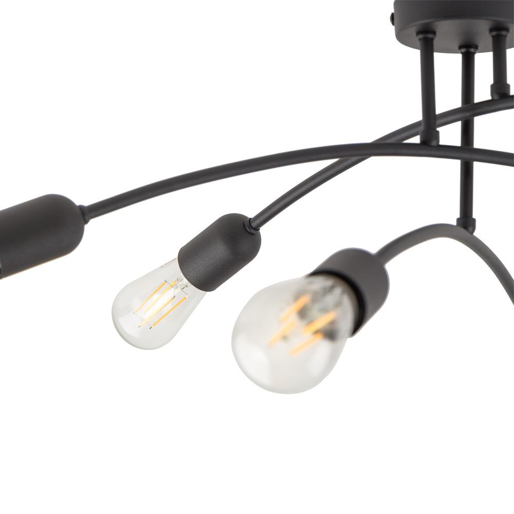 HELIX BLACK LAMPA SUFITOWA 6