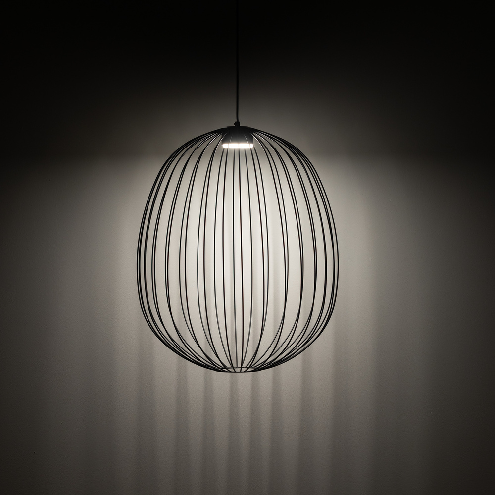 SPHERA L BLACK LAMPA WISZĄCA 1XGX53