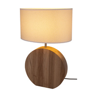 Lampa stołowa LOGAN drewno dębowe 7017411611524