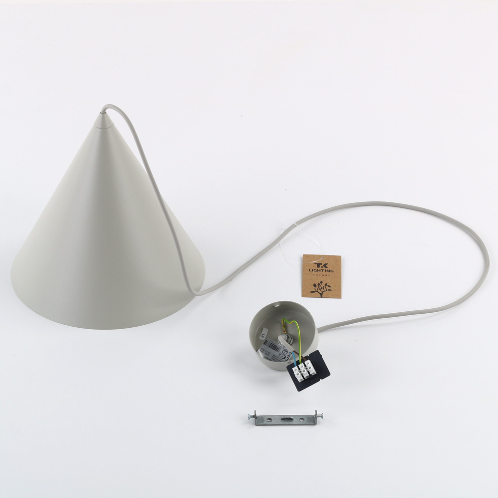 CONO BEIGE LAMPA WISZĄCA 1 M