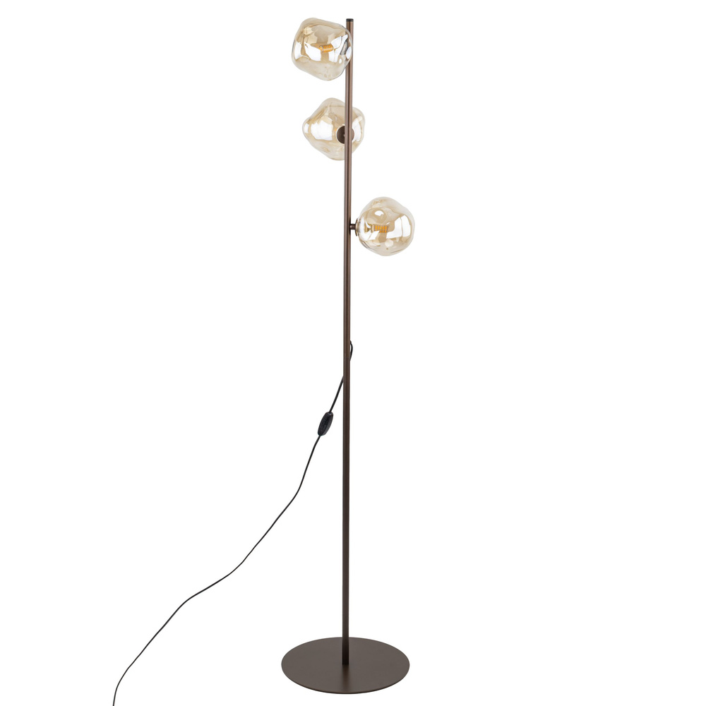 LAVA BROWN LAMPA PODŁOGOWA 3XG9