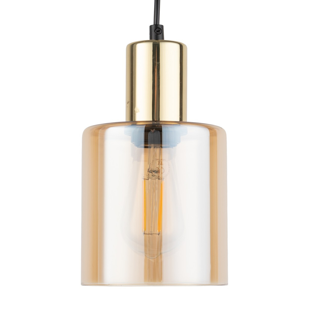 SIERRA GOLD AMBER LAMPA WISZĄCA 1 PŁ