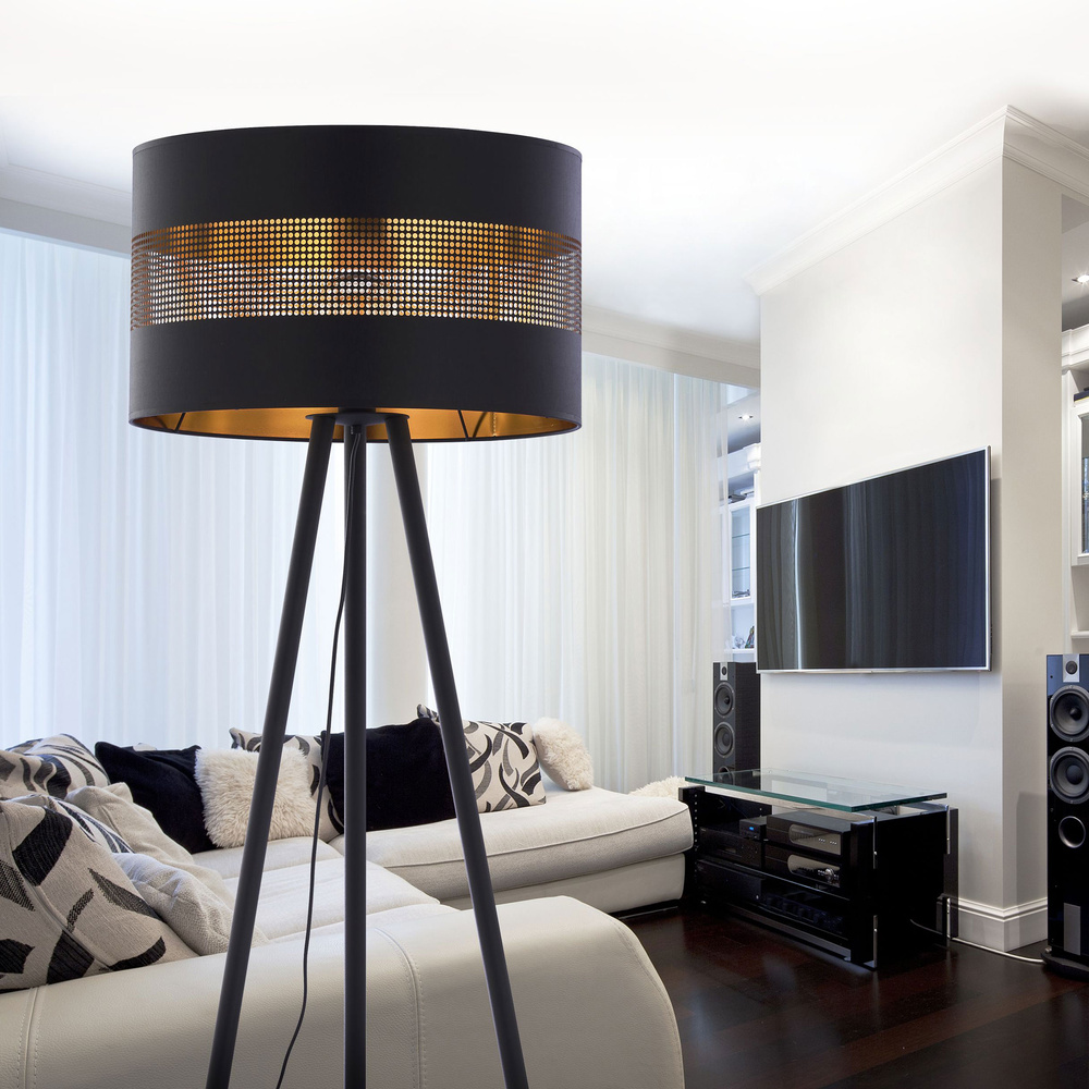 TAGO BLACK LAMPA PODŁOGOWA 1