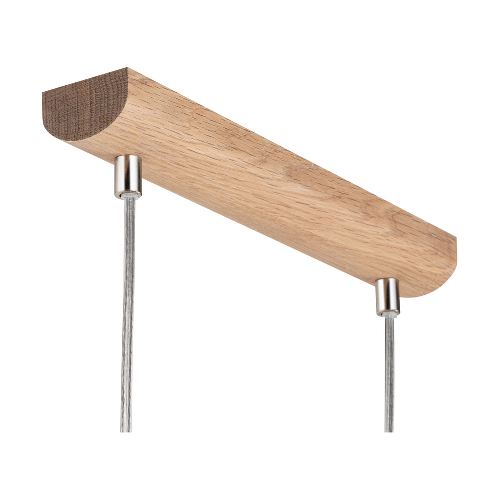 Lampa wisząca MERCEDES drewno dębowe 1037400111525