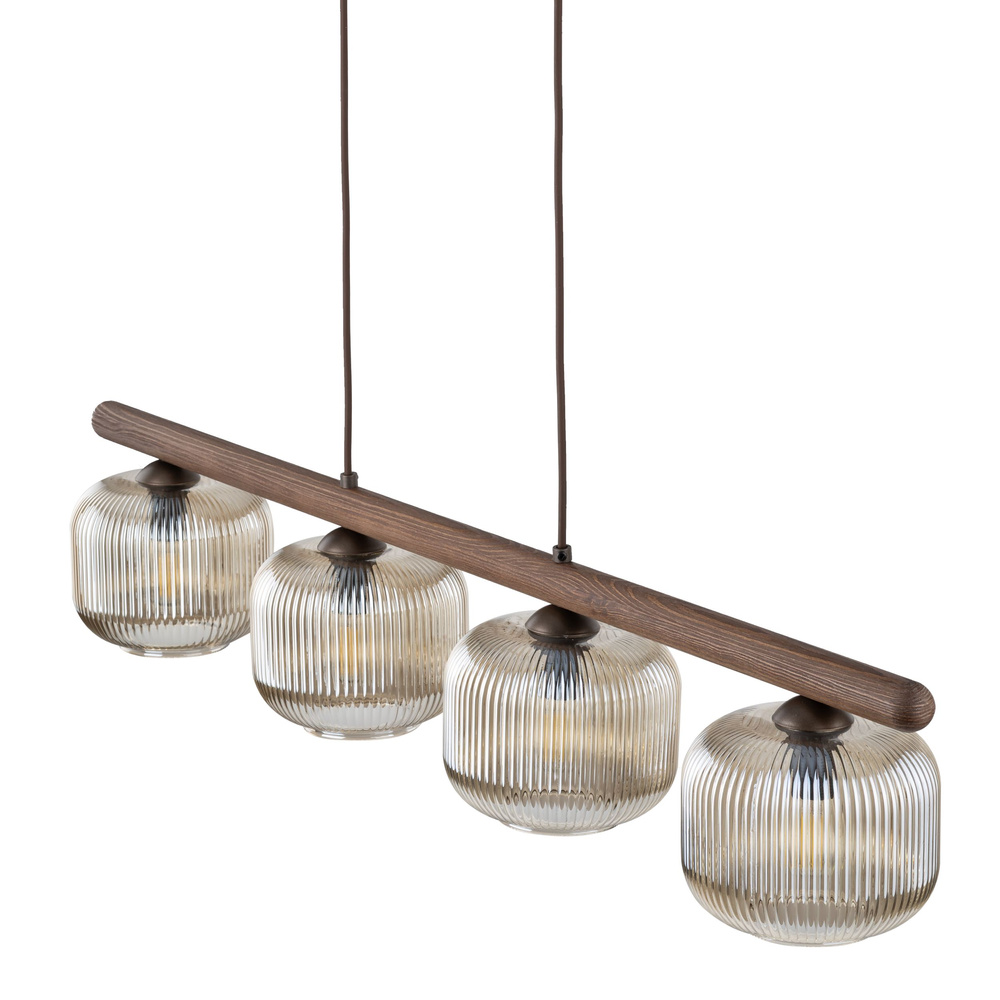 SALVIA BROWN LAMPA WISZACA 4XE14